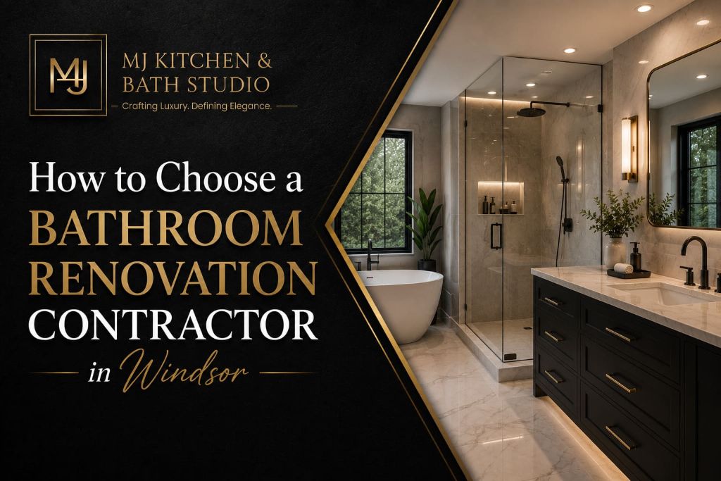 How to Choose a Bathroom Renovation Contractor in Windsor