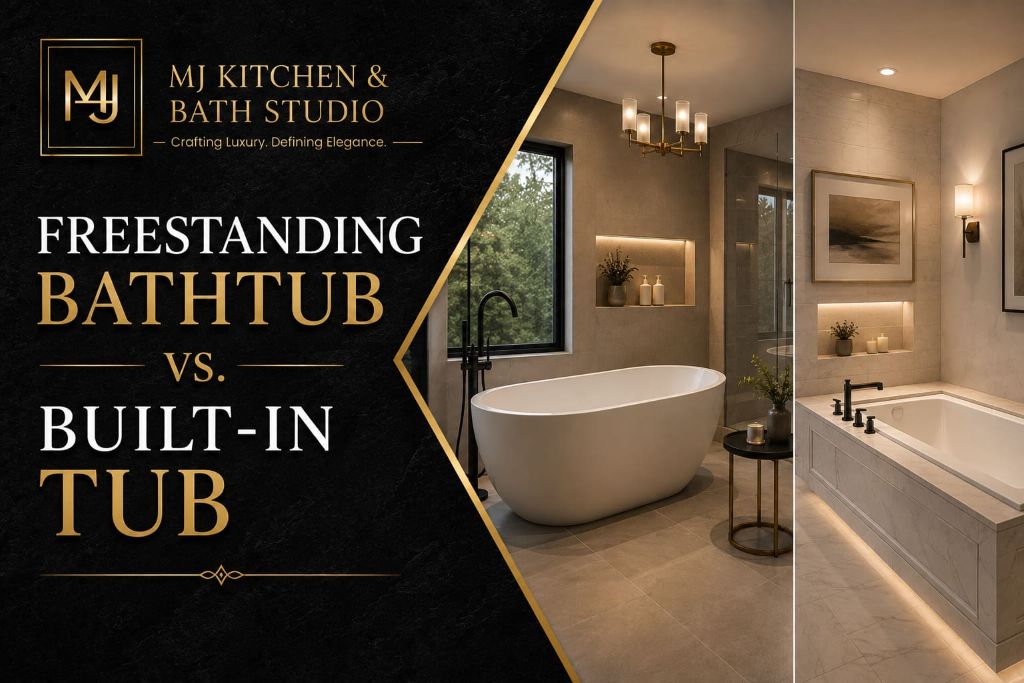 Freestanding Bathtub vs. Built-In Tub