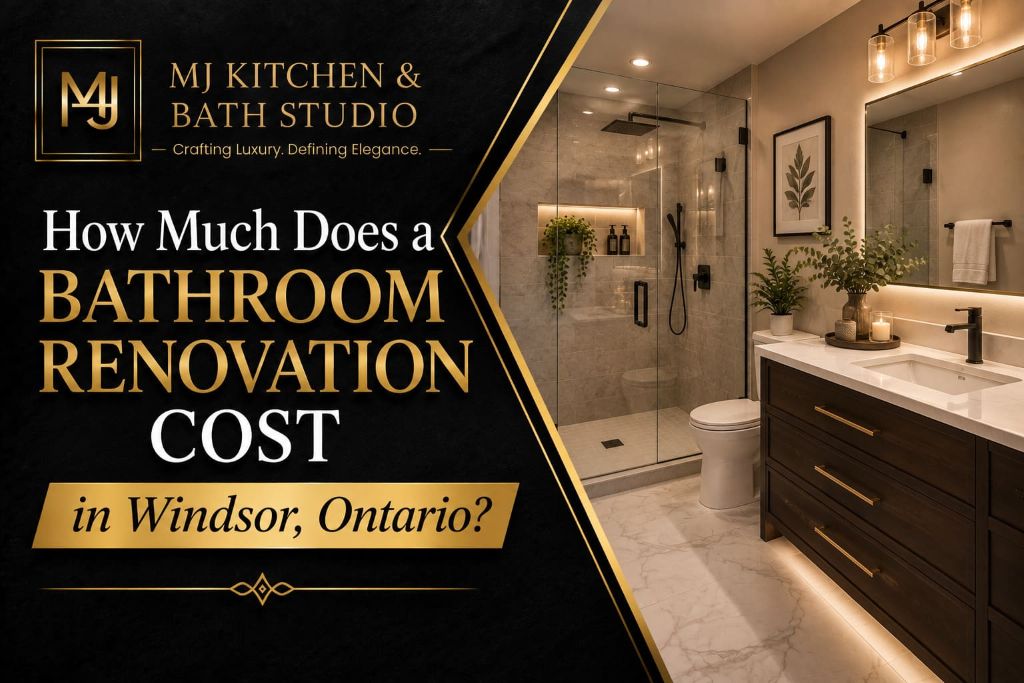 How Much Does a Bathroom Renovation Cost in Windsor, Ontario?