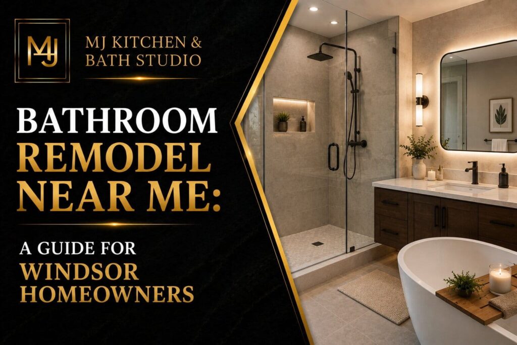Bathroom Remodel Near Me A Guide for Windsor Homeowners