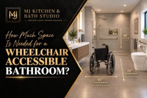 How Much Space Is Needed for a Wheelchair Accessible Bathroom?